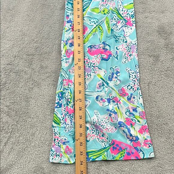 NEW Lilly Pulitzer XXS Bal Harbour Palazzo Bali‎ Blue Sway This Way - Picture 3 of 10
